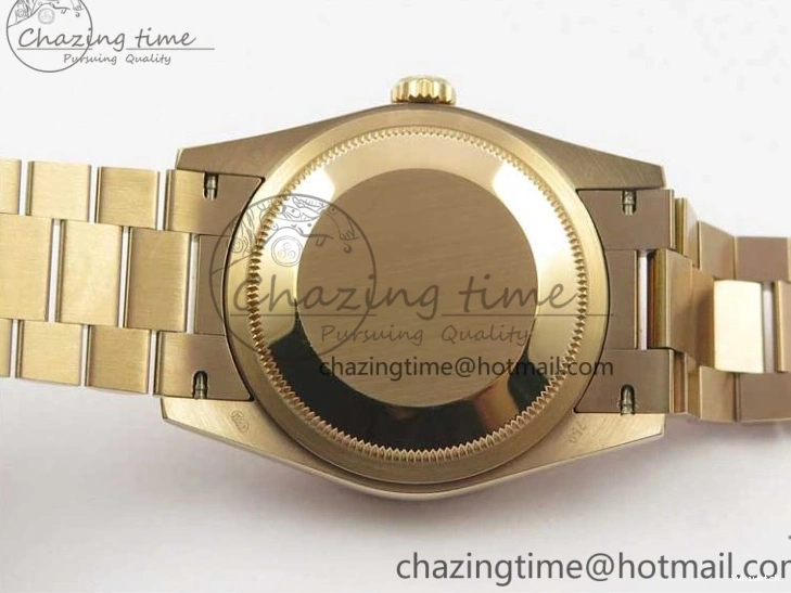 Day-Date Dial President RG on 128239 MOP Best Bp Edition Maker White Crystral Markers 36 Bracelet RG 0715